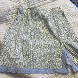H&M floral mini skirt